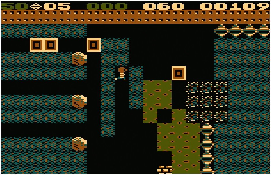 Boulder Dash Atari screenshots